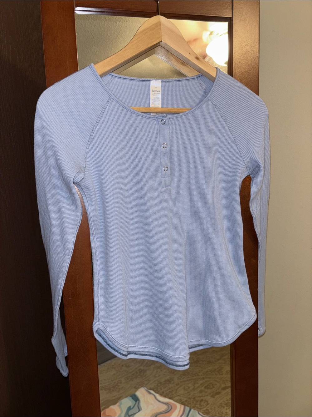 Ivivva Lululemon Light Blue Long Sleeve Size 12
